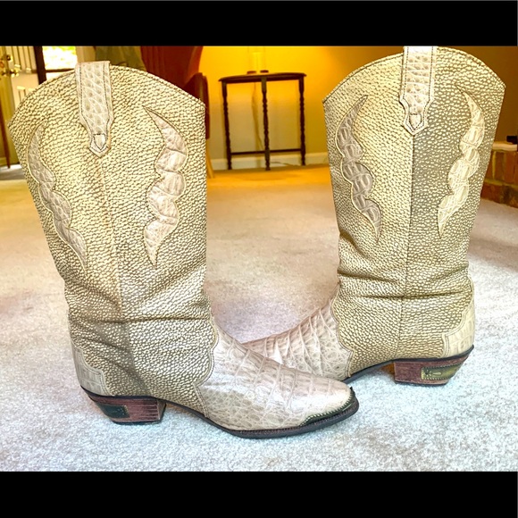 Vintage Dingo Cowgirl Boots - Picture 1 of 13